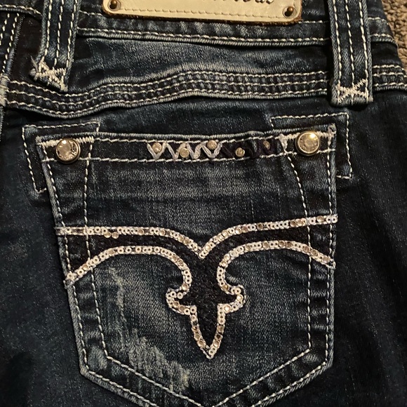 Rock Revival Erin easy skinny jeans sz 26 - Picture 7 of 13